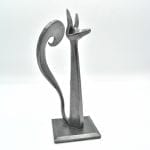 Fox, British Wildlife, Art, Sculpture, Foxy, Unique Present for him,, Gifts, Present for Her, Metalwork, Ironwork