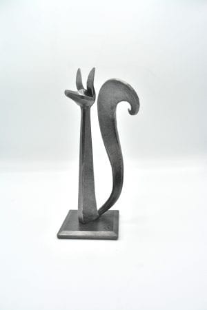 Fox, British Wildlife, Art, Sculpture, Foxy, Unique Present for him,, Gifts, Present for Her, Metalwork, Ironwork